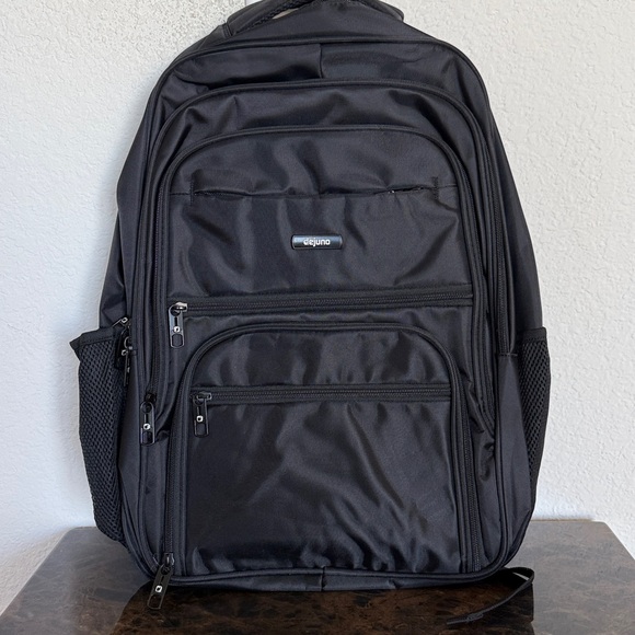 Dejuno Other - New! Dejuno Men's Black Laptop Backpack 20” with Multiple Compartments